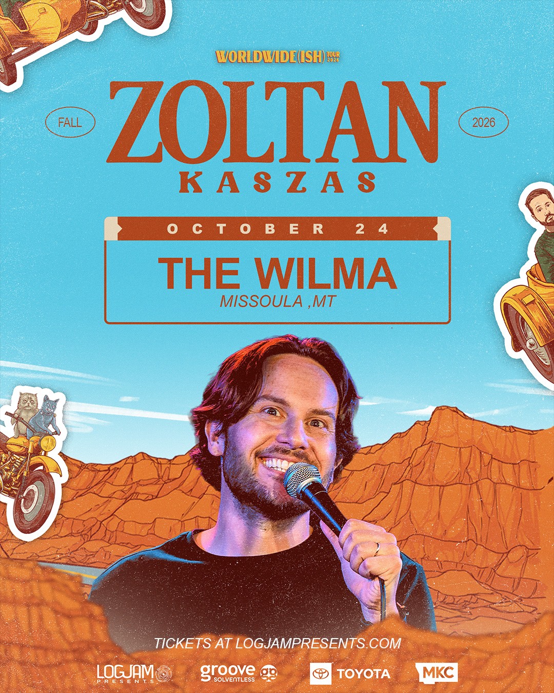 Zoltan Kaszas WORLDWIDE(ish) TOUR